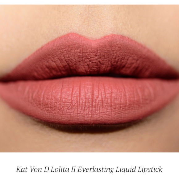 Kat Von D KVD Beauty Everlasting Longwear Liquid Lipstick in Lolita II BNIB - Picture 2 of 5